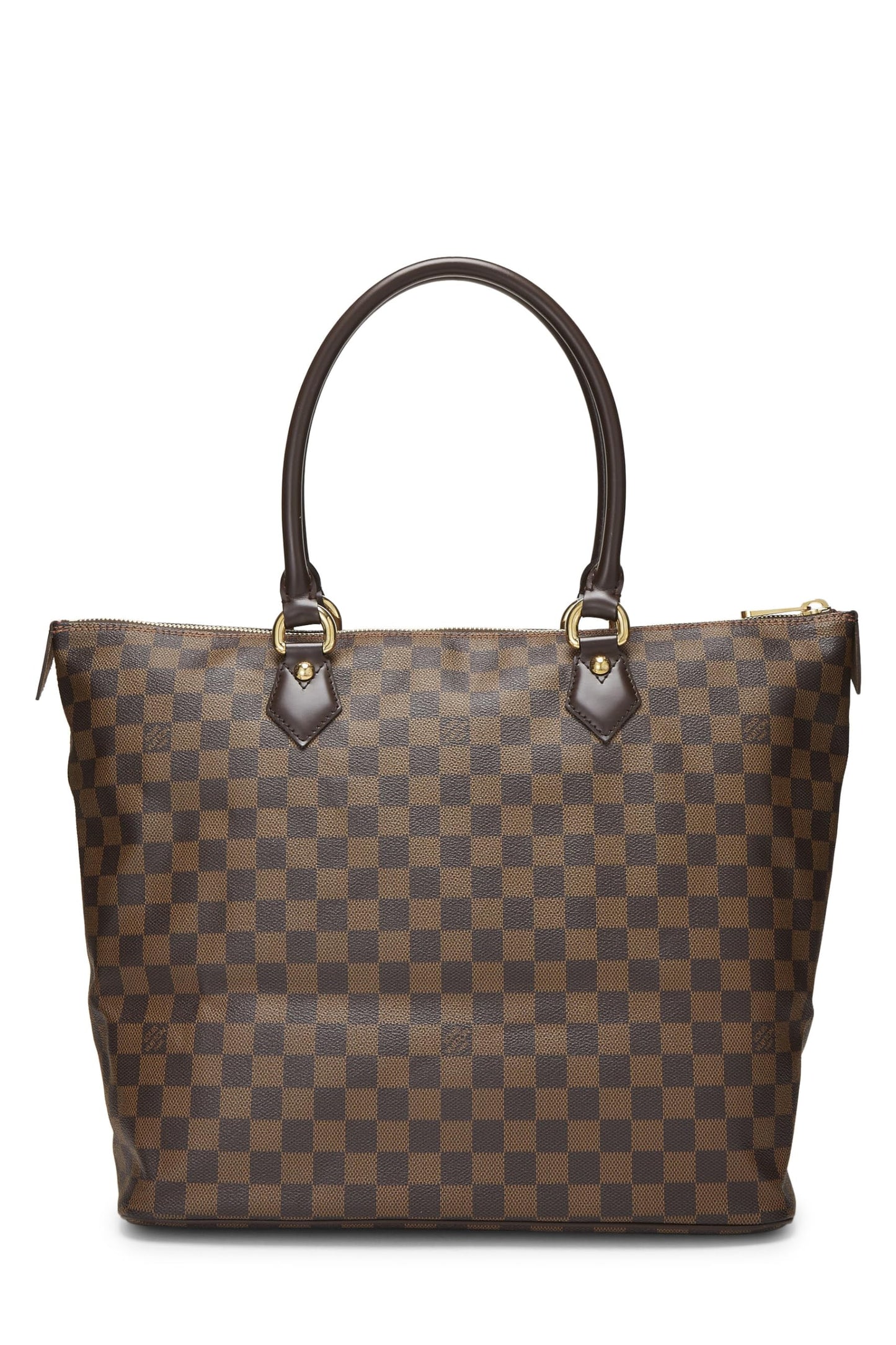 Louis Vuitton, Pre-Loved Damier Ebene Saleya GM, Brown