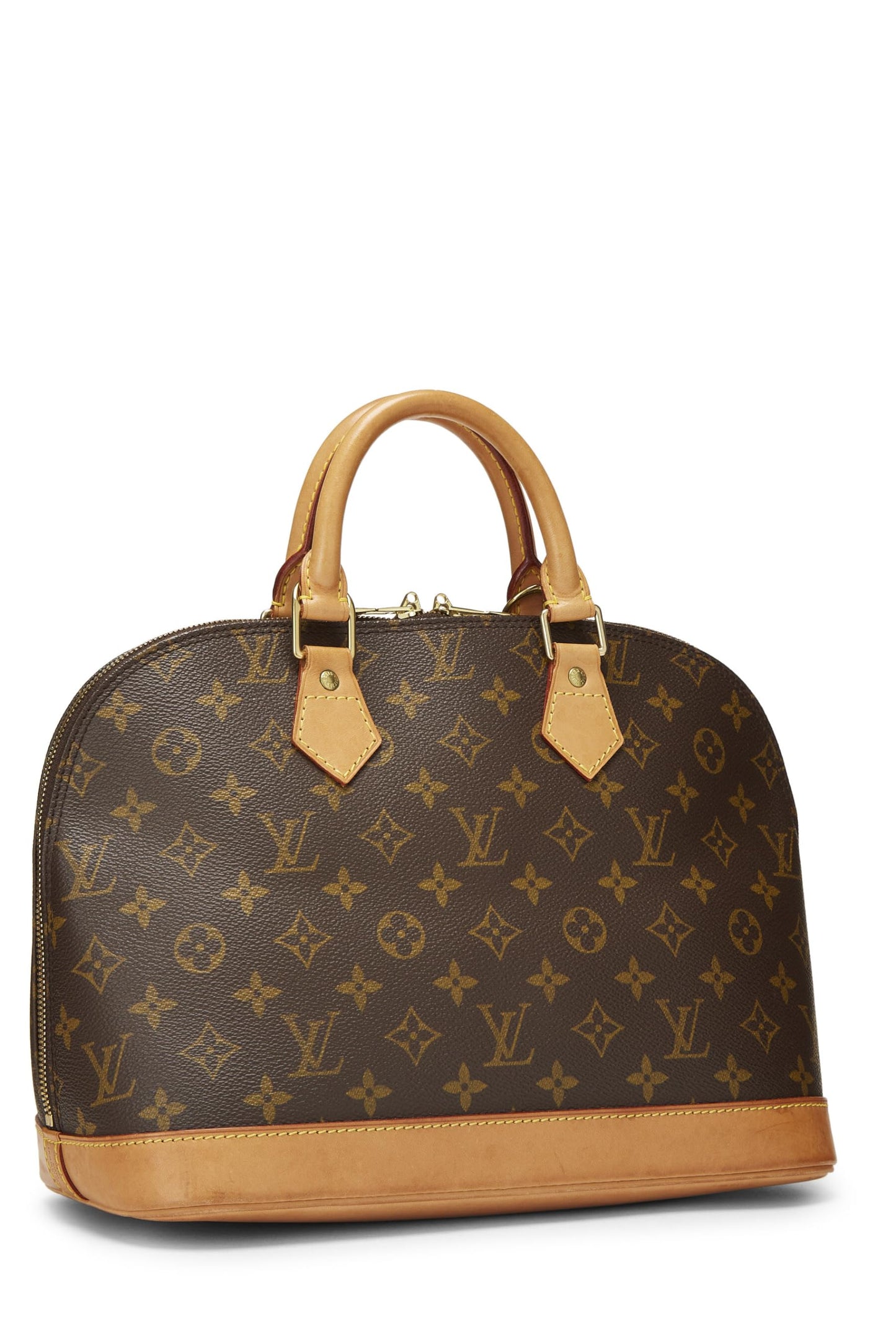 Louis Vuitton, Alma PM en toile Monogram d'occasion, marron