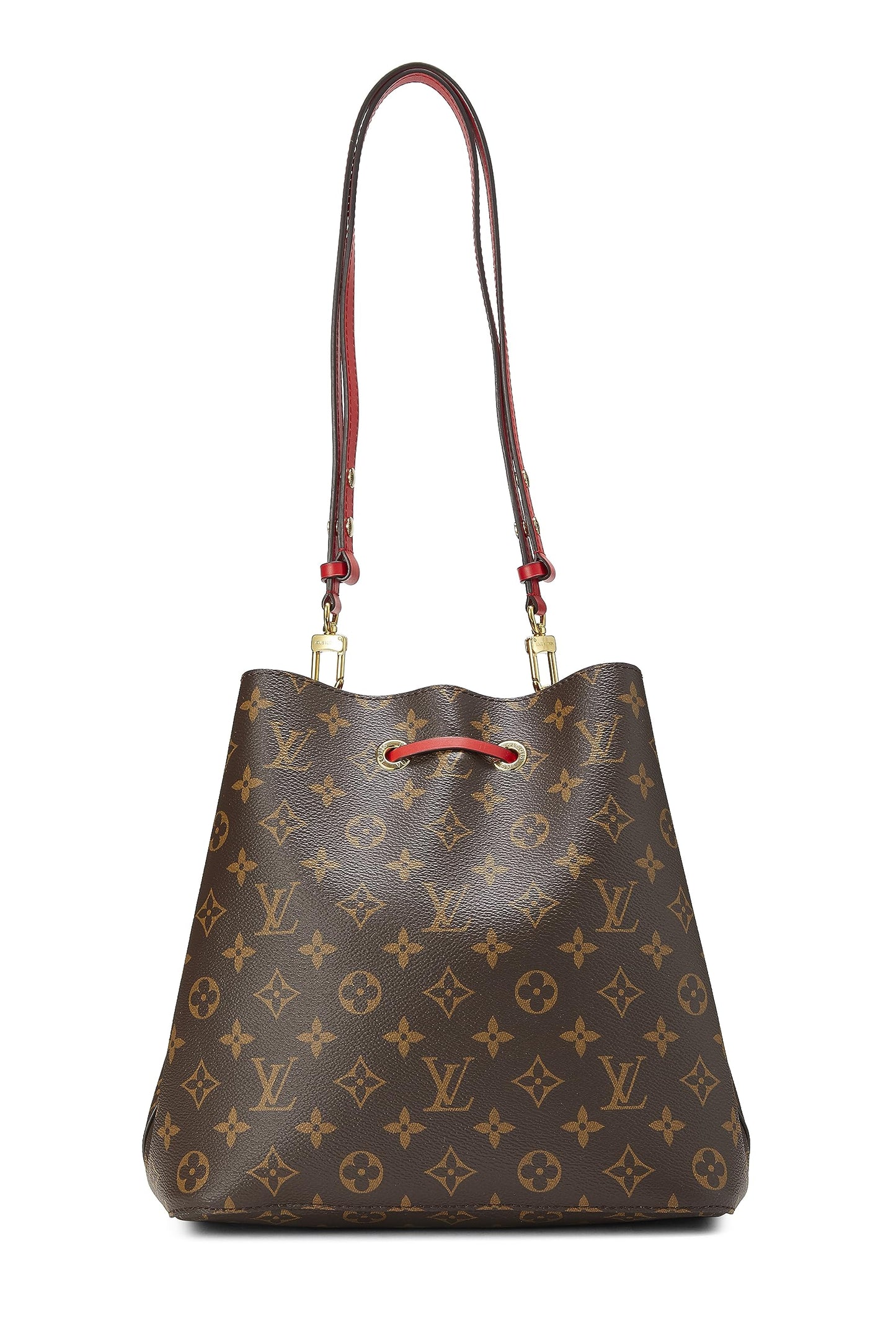 Louis Vuitton, Neo Noé en toile monogram rouge d'occasion, rouge