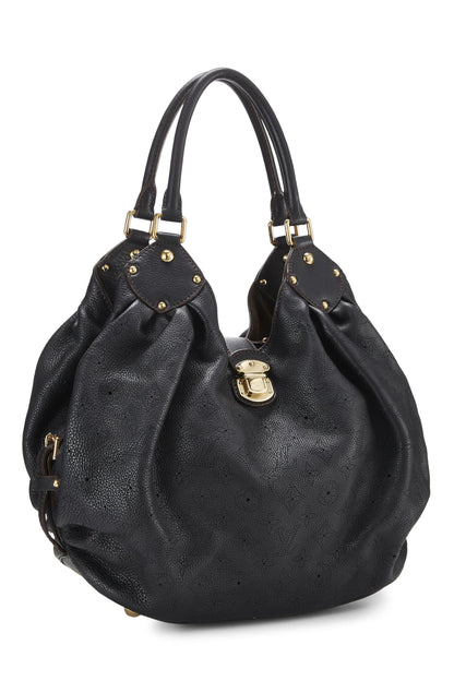 Louis Vuitton, Monograma Mahina grande en negro Pre-Loved, Negro