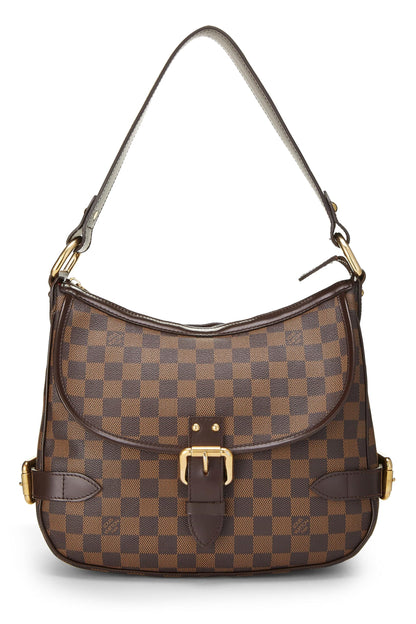 Louis Vuitton, Pre-Loved Damier Ebene Highbury, Brown