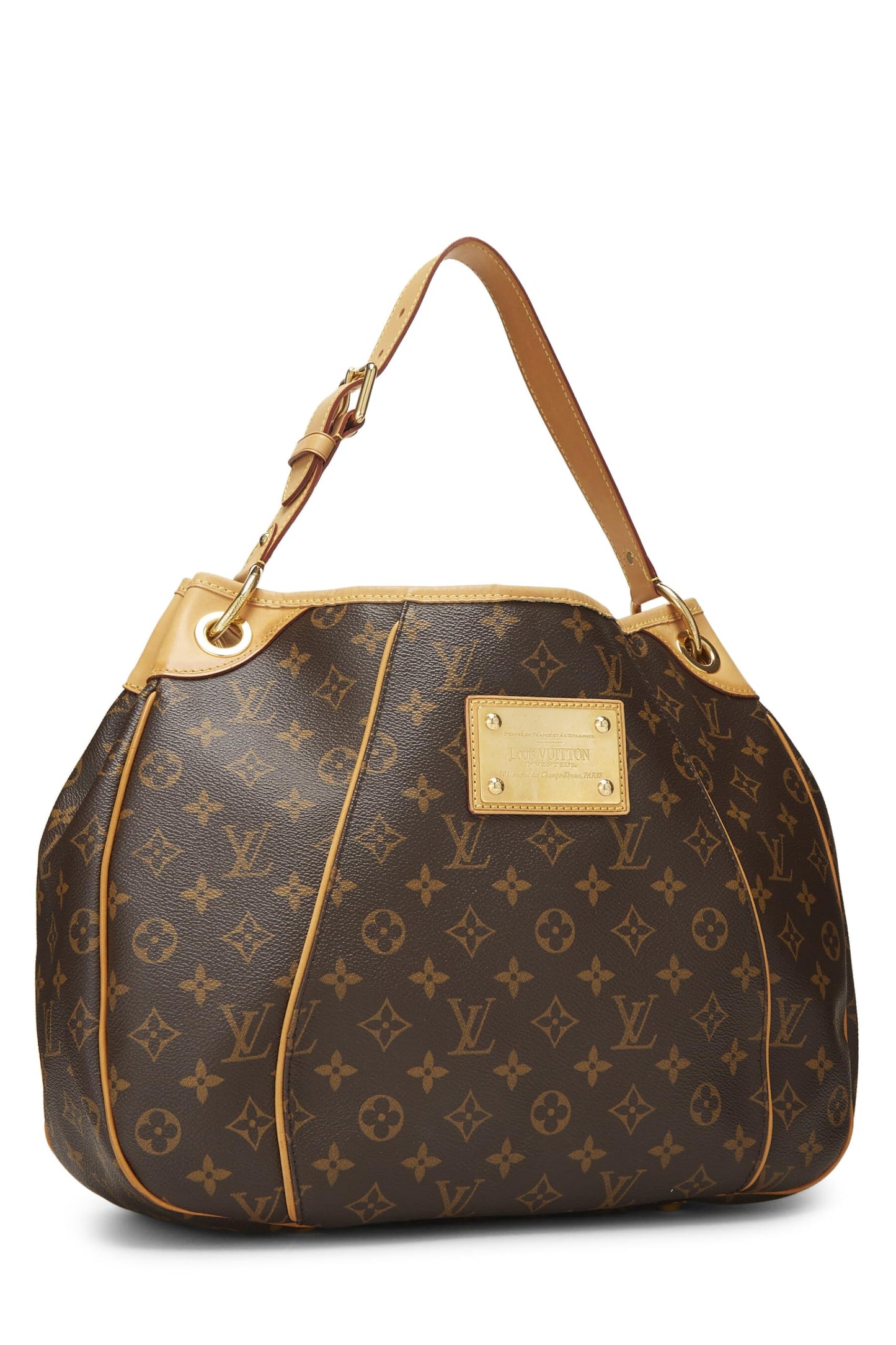 Louis Vuitton, Galliera PM en toile Monogram d'occasion, marron