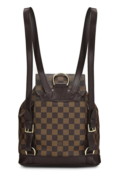 Louis Vuitton, Pre-Loved Damier Ebene Montsouris MM, Marrón