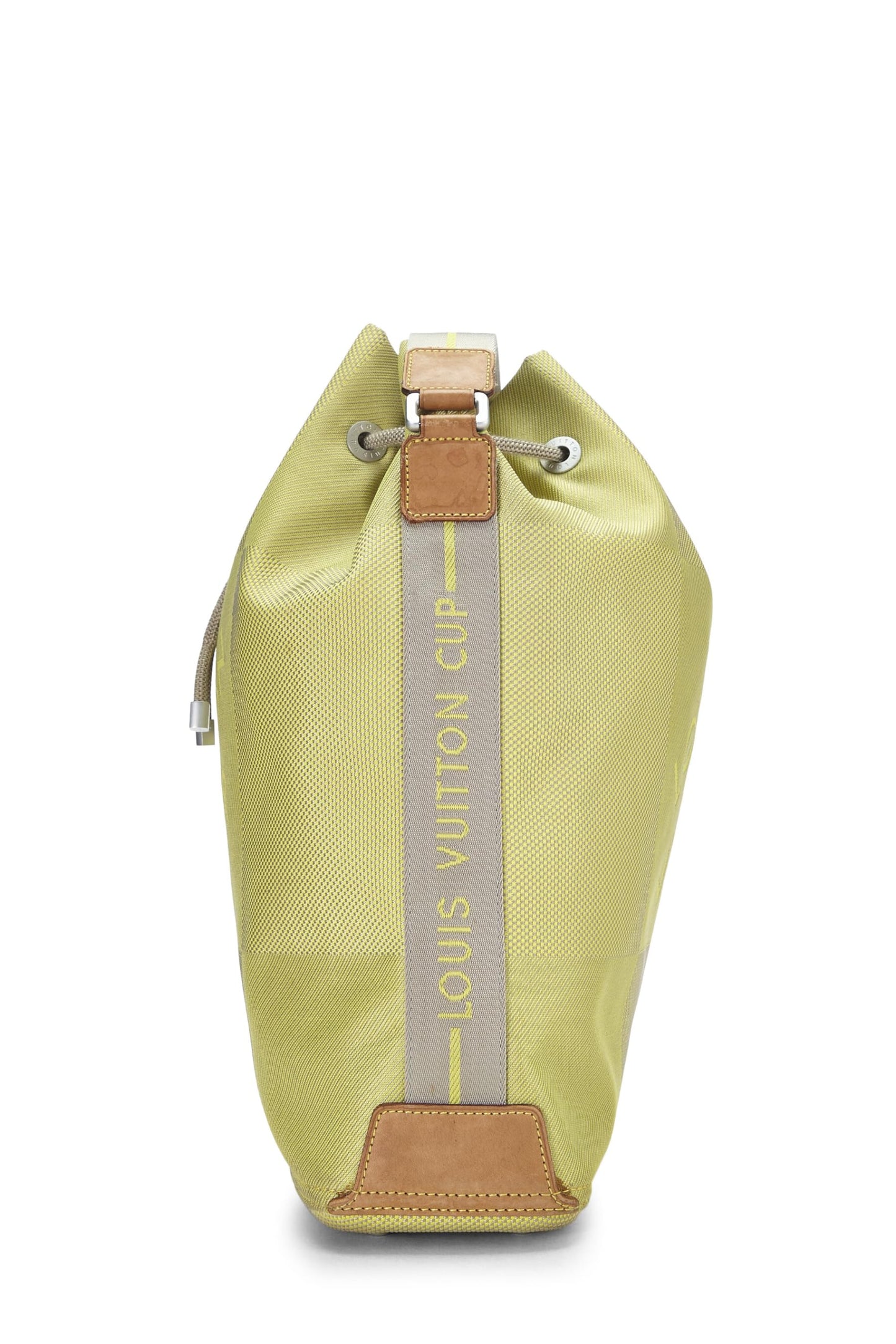 Louis Vuitton, Voluntario de la Copa LV Damier Geant amarillo pre-amado, Amarillo