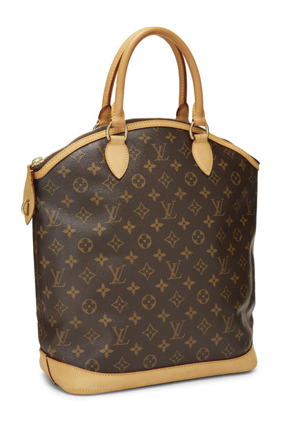 Louis Vuitton, Pre-Loved Monogram Canvas LockIt Vertical, Brown