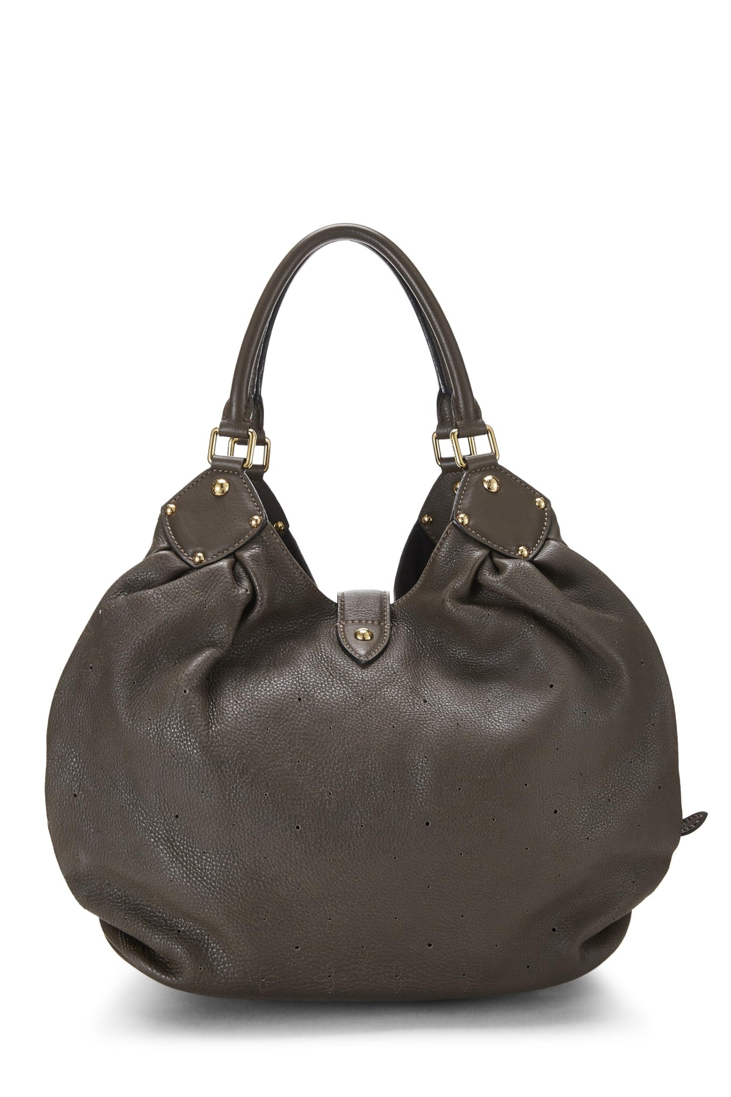 Louis Vuitton, Mahina Large Marron Monogrammé d'occasion, Gris