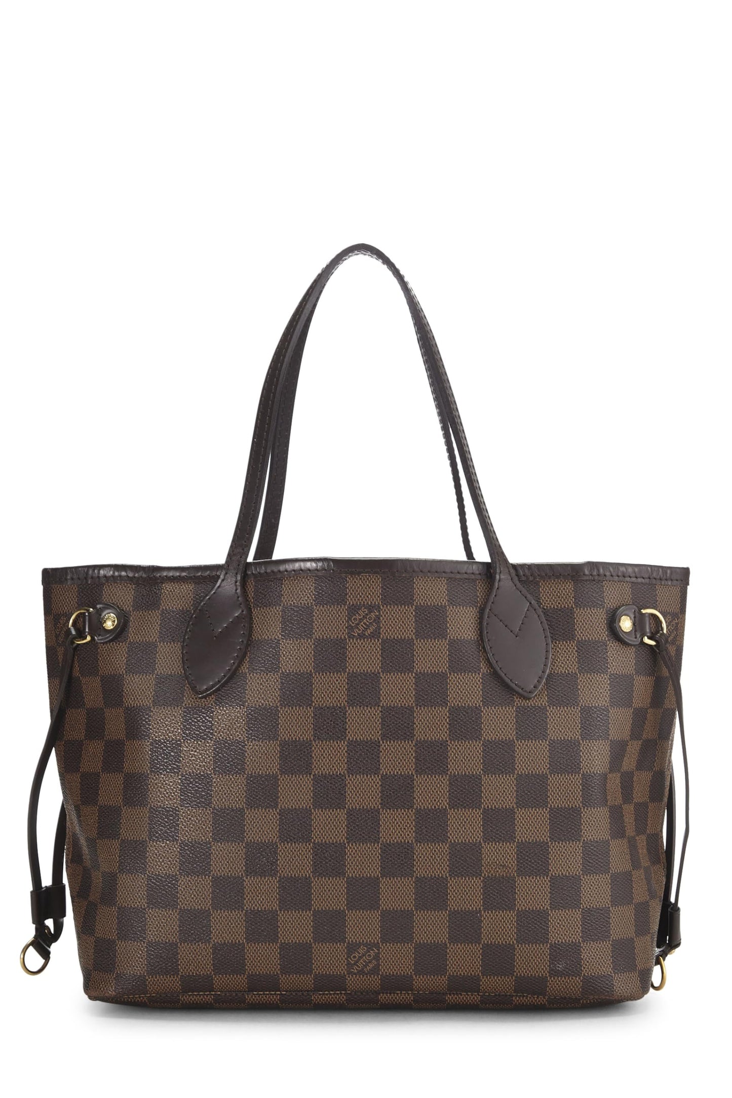 Louis Vuitton, Damier Ebene Neverfull PM pre-amado, Marrón