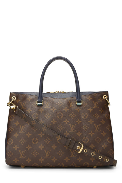 Louis Vuitton, Pallas en toile monogram bleu marine d'occasion, bleu marine