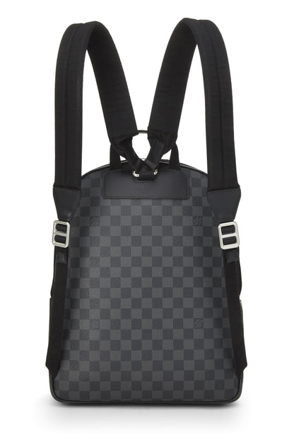 Louis Vuitton, sac à dos Josh Damier Graphite d'occasion, noir