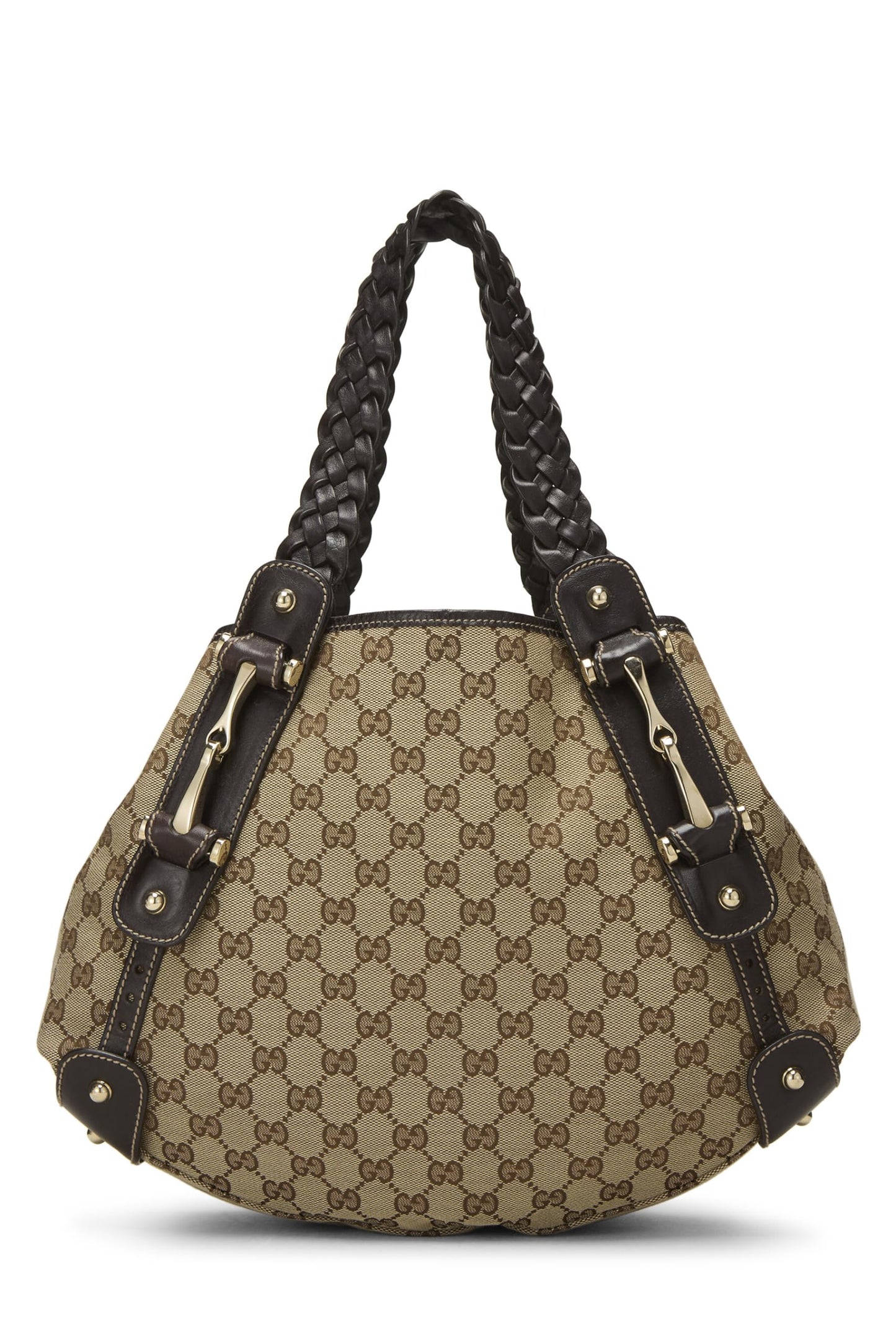 Gucci, sac fourre-tout Pelham en toile GG d'origine d'occasion, marron