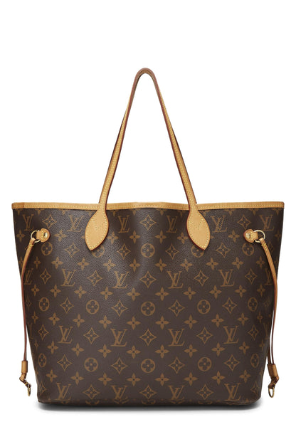 Louis Vuitton, Neo Neverfull MM en toile monogram rose d'occasion, rose