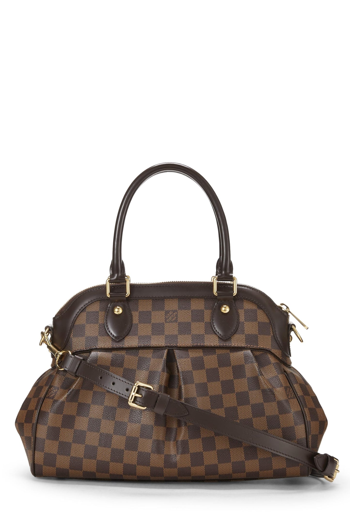 Louis Vuitton, Pre-Loved Damier Ebene Trevi PM, Brown