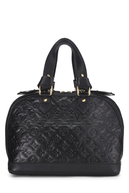 Louis Vuitton, Monograma negro Pre-Loved Double Jeu Neo Alma, Negro