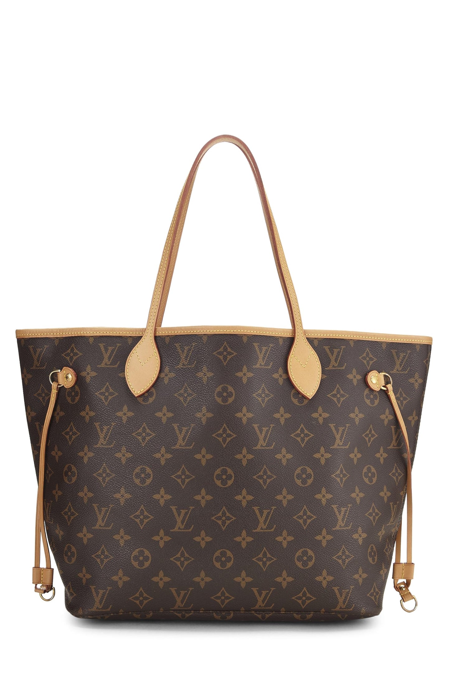 Louis Vuitton, Neverfull MM de lona con monograma rojo Pre-Loved, Rojo