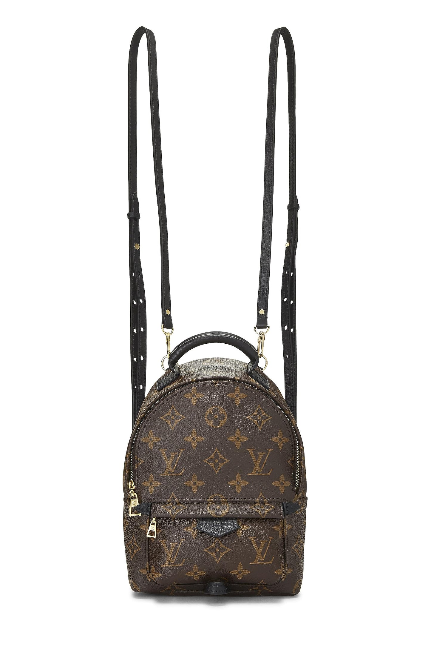 Louis Vuitton, Pre-Loved Monogram Canvas Palm Springs Backpack Mini, Brown