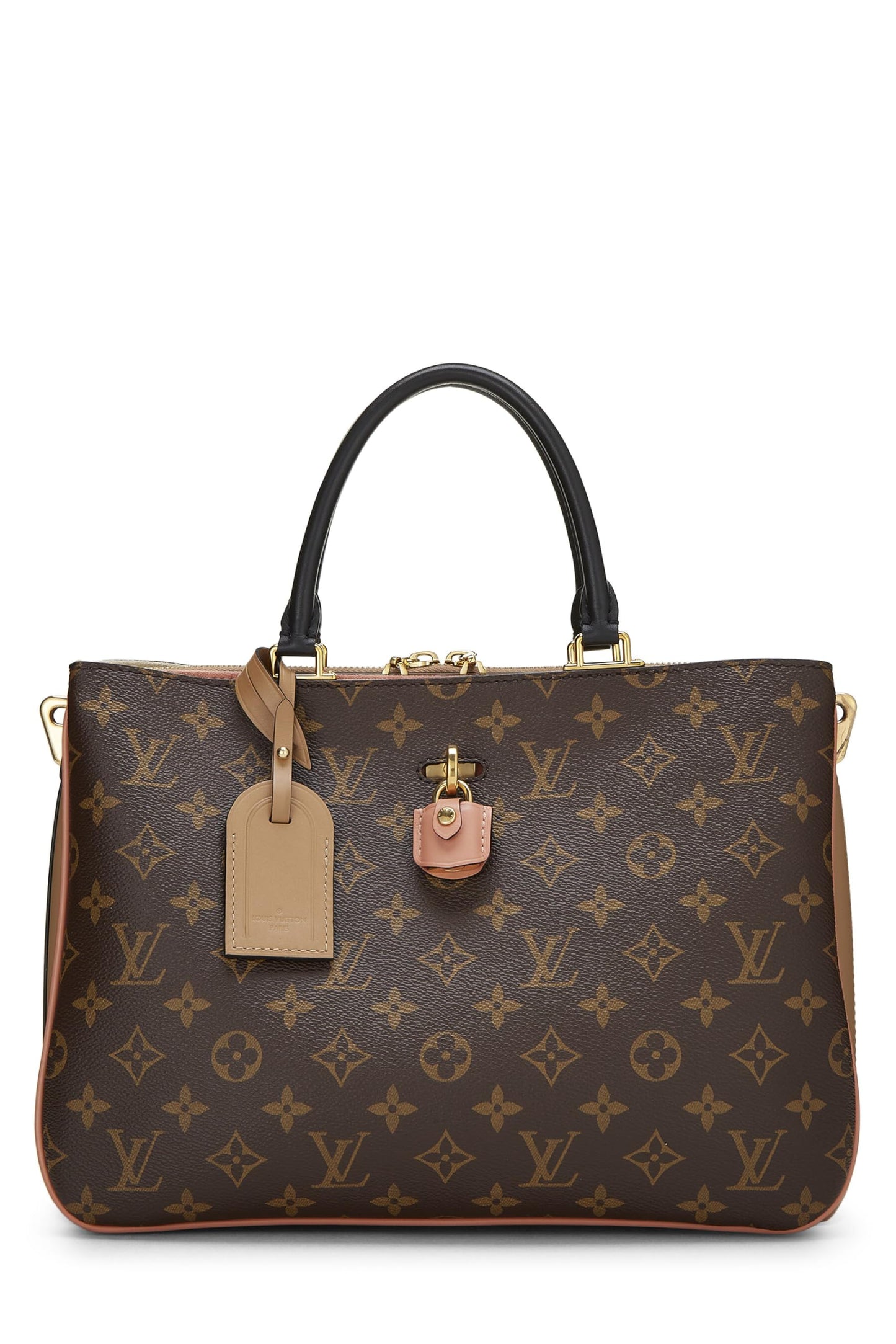 Louis Vuitton, sac fourre-tout millefeuille Monogram marron d'occasion, marron