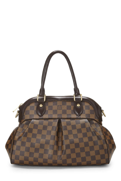 Louis Vuitton, Pre-Loved Damier Ebene Trevi GM, Brown