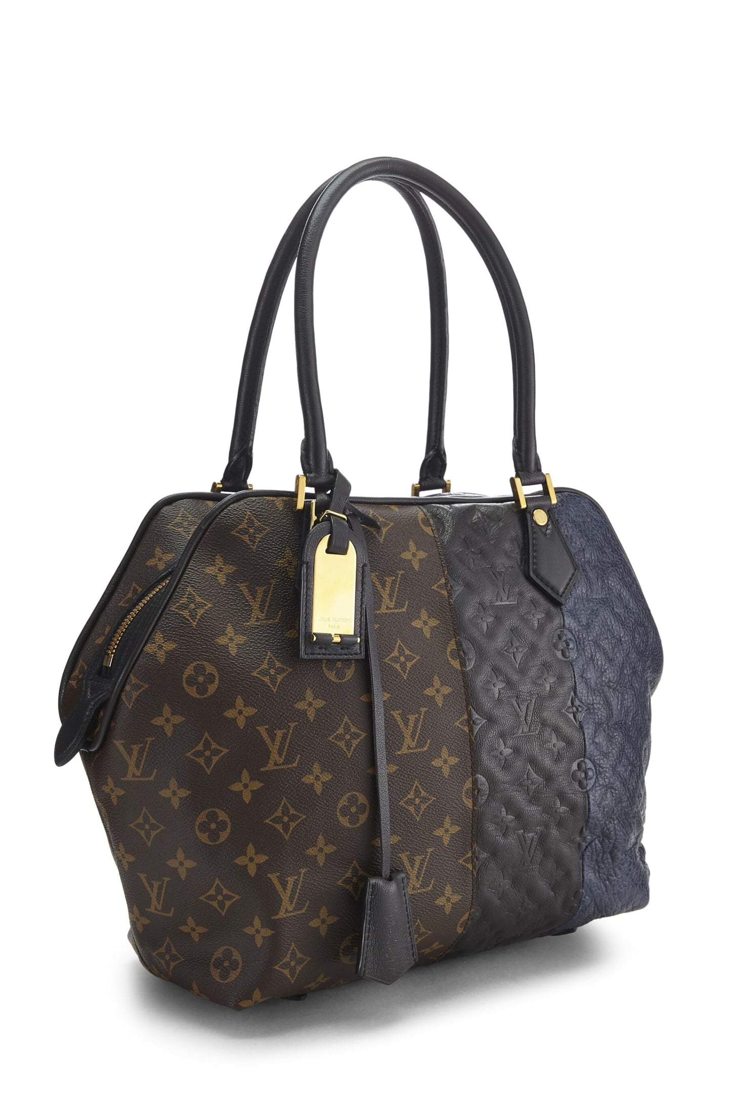 Louis Vuitton, Pre-Loved Monogram Marine Blocks Tote, Brown