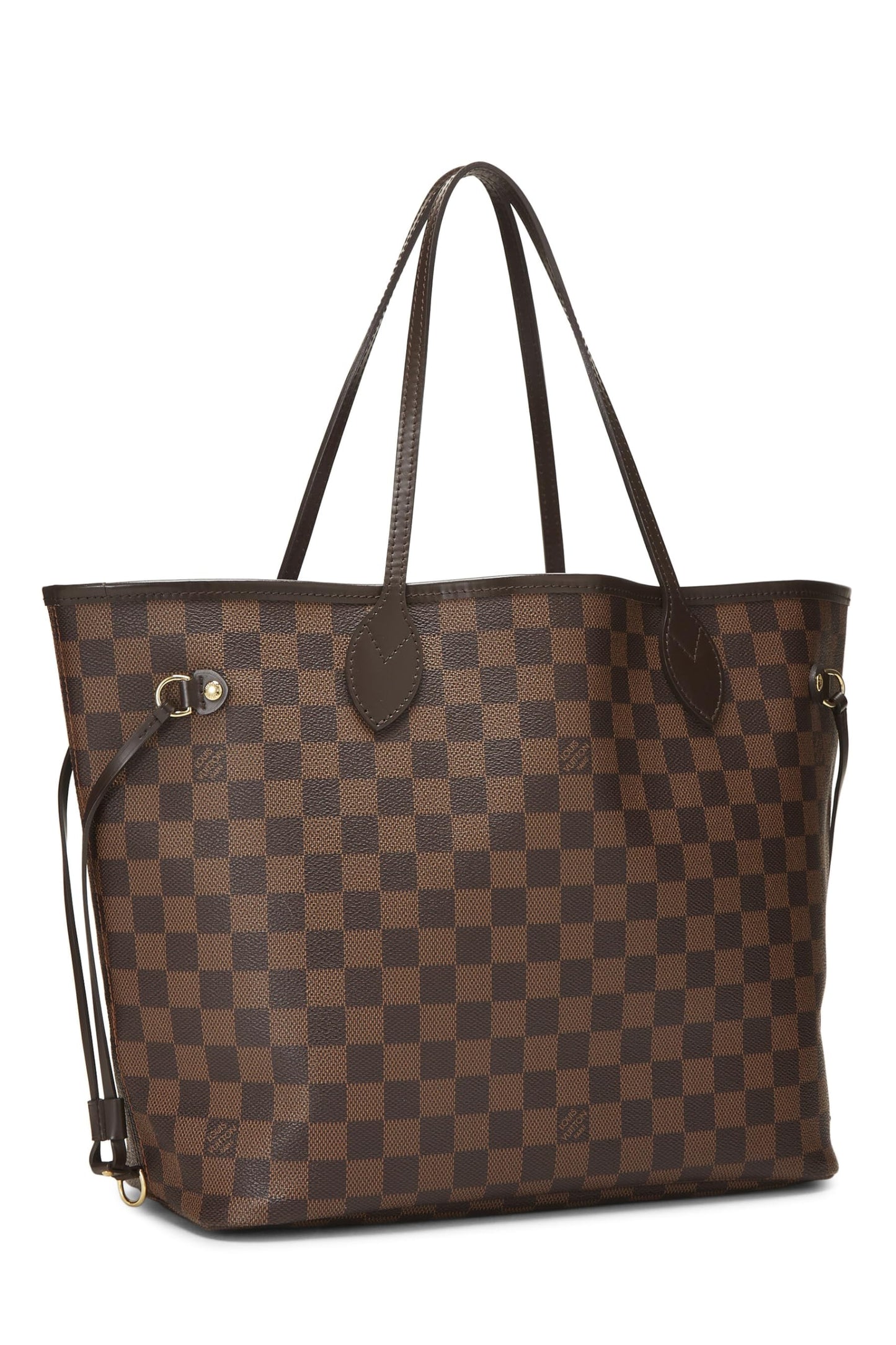 Louis Vuitton, Damier Ebene Neverfull MM NM de segunda mano, Marrón