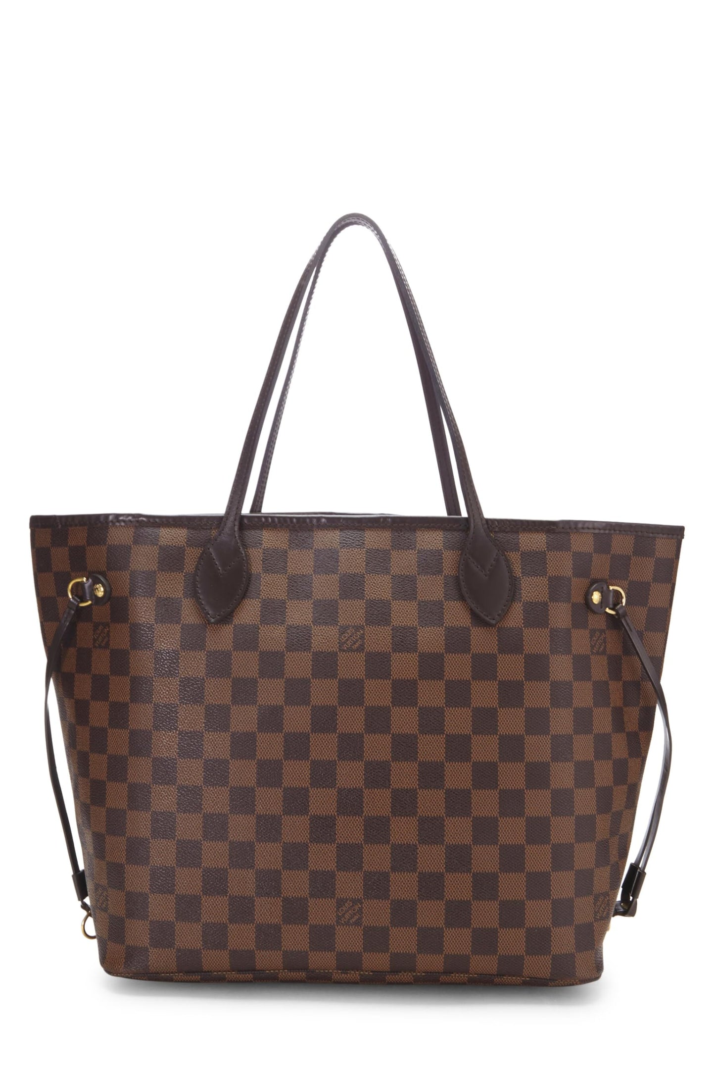 Louis Vuitton, Damier Ebene Neverfull MM NM de segunda mano, Marrón