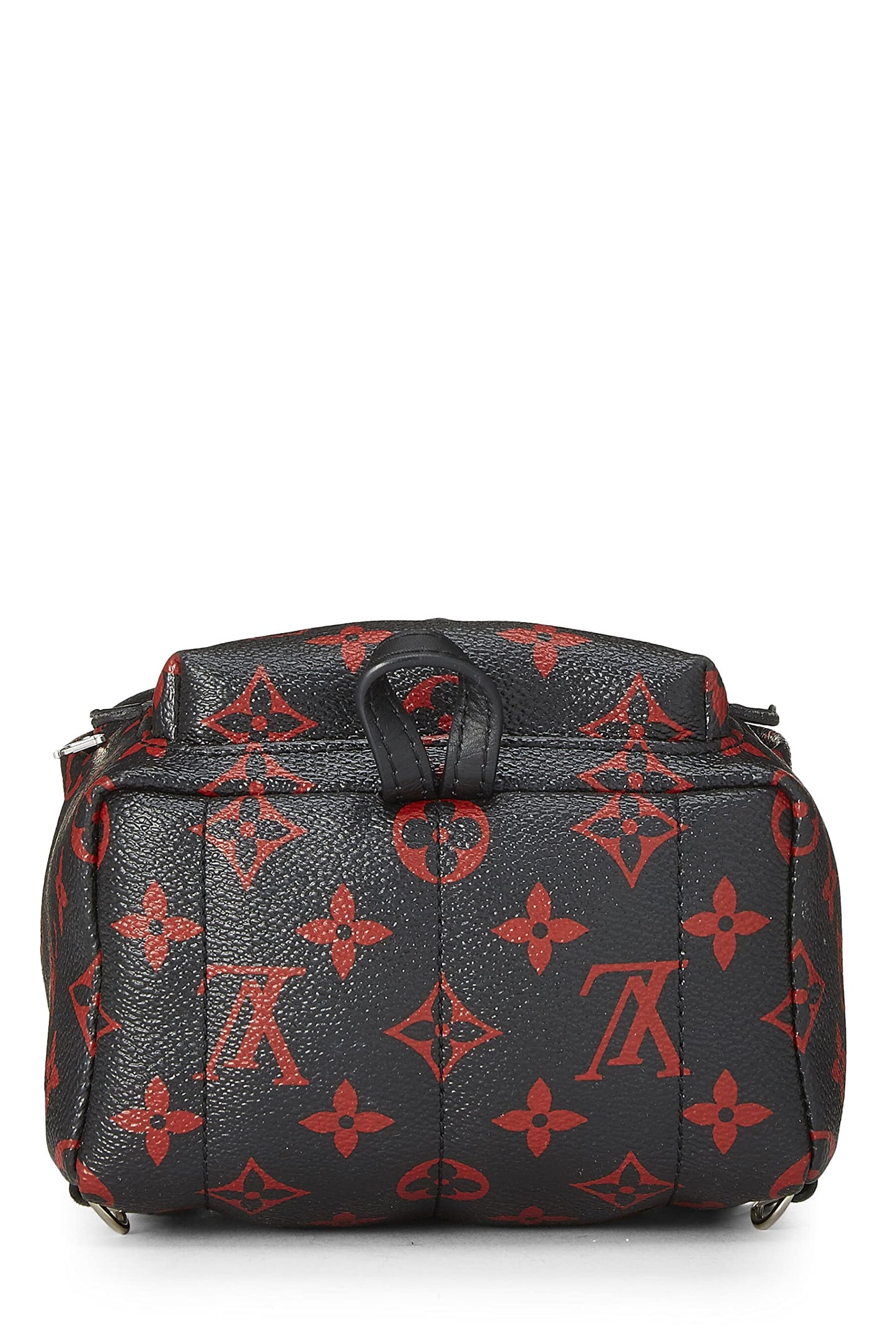 Louis Vuitton, Pre-Loved Monogram Infrarouge Palm Springs Backpack Mini, Black