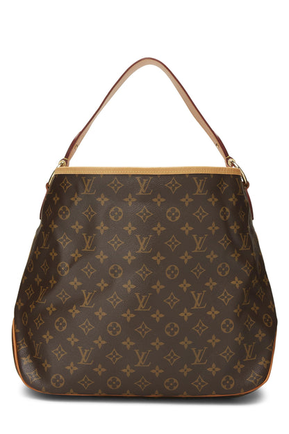 Louis Vuitton, Délicieux MM en toile Monogram d'occasion, rose