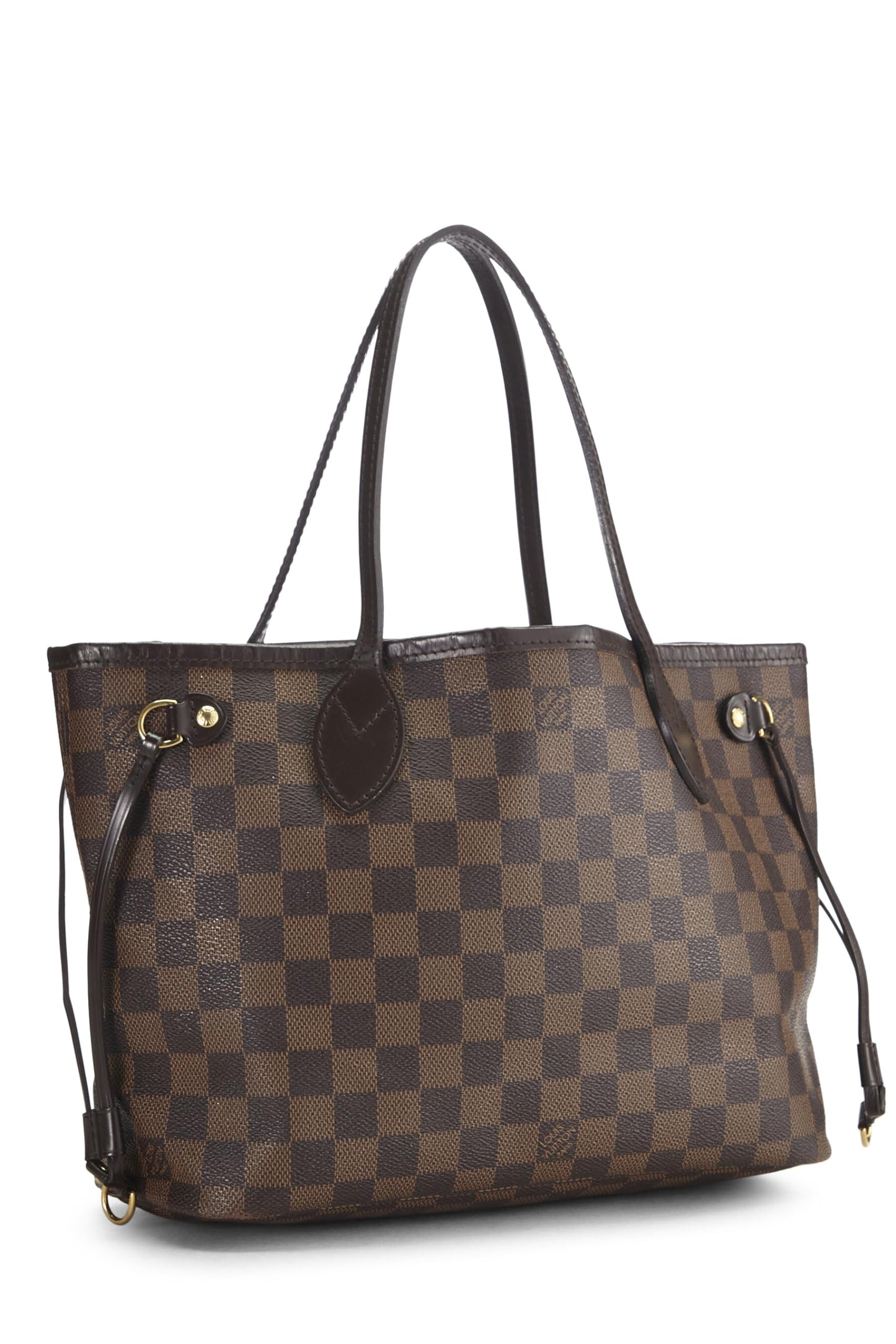 Louis Vuitton, Damier Ebene Neverfull PM d'occasion, marron