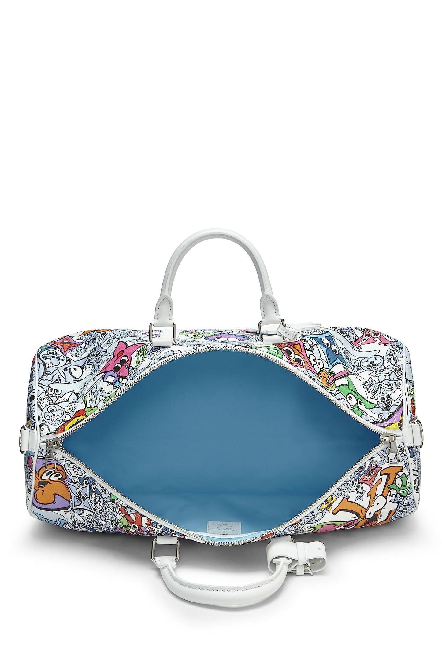 Louis Vuitton, Keepall Bandouliere 50 con monograma multicolor Pre-Loved Comics, Multicolor