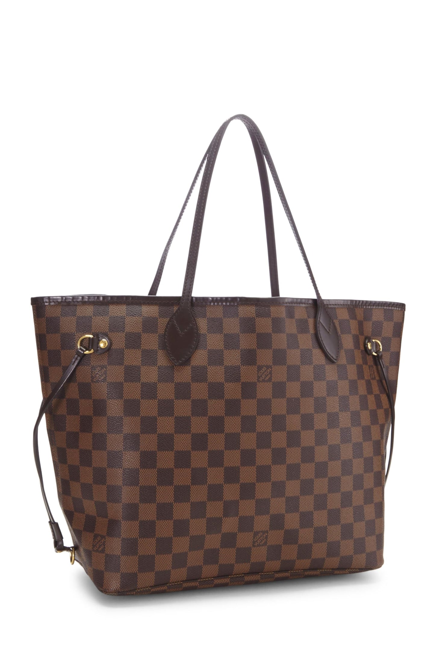 Louis Vuitton, Damier Ebene Neverfull MM NM d'occasion, marron