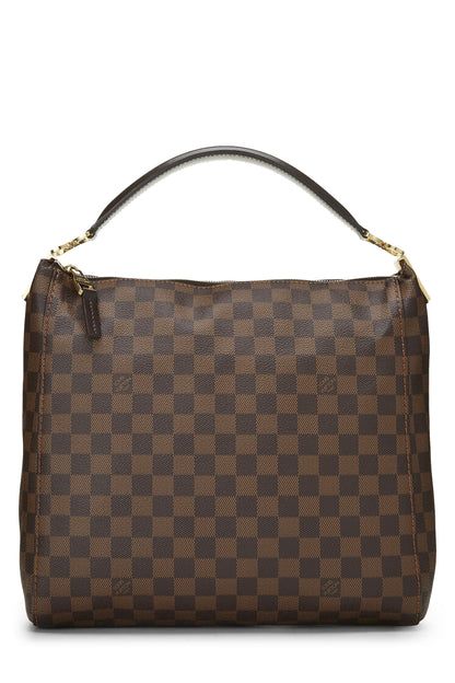 Louis Vuitton, Pre-Loved Damier Ebene Portobello PM, Brown