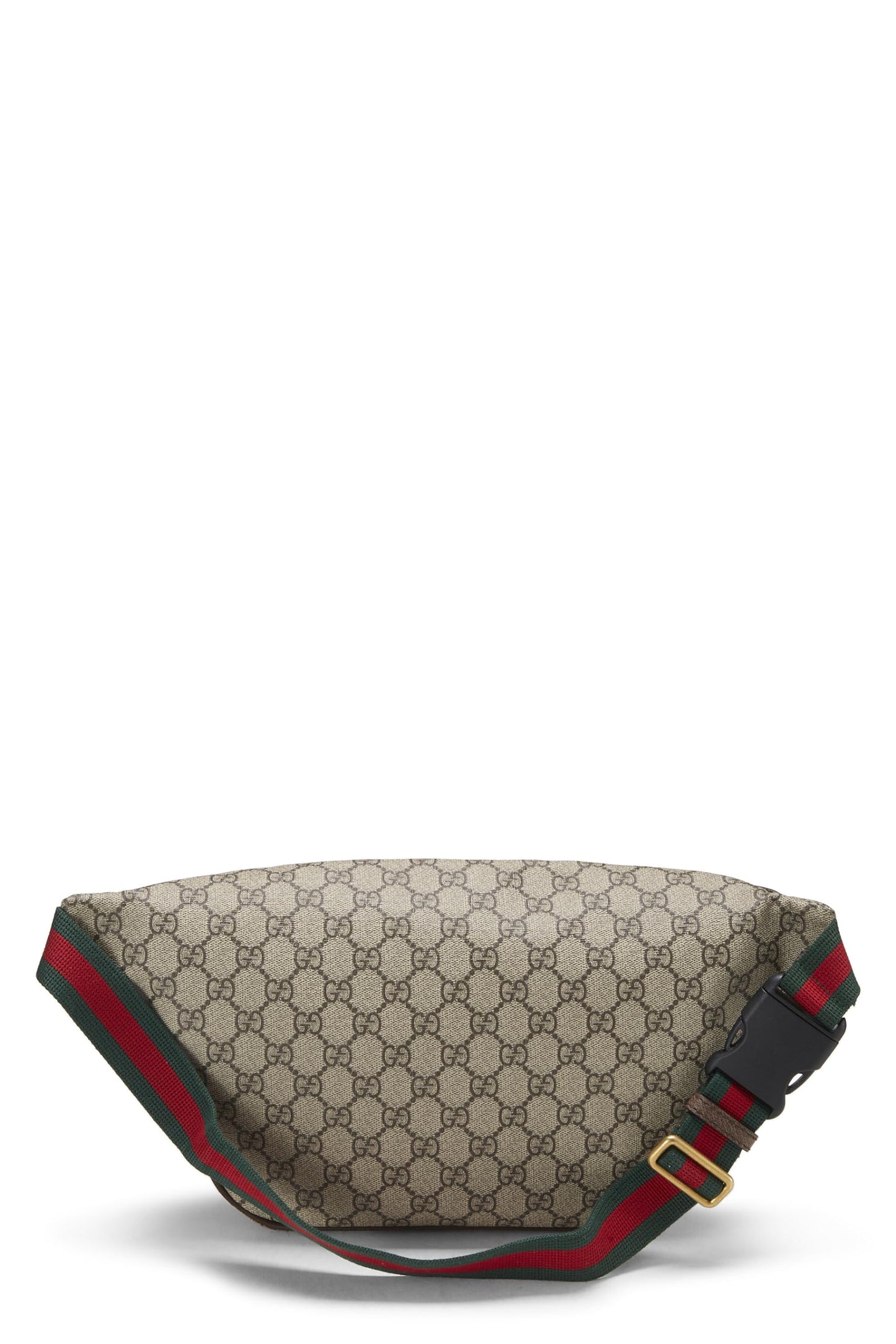 Gucci, pochette de taille Night Courrier en toile suprême GG d'origine d'occasion, marron