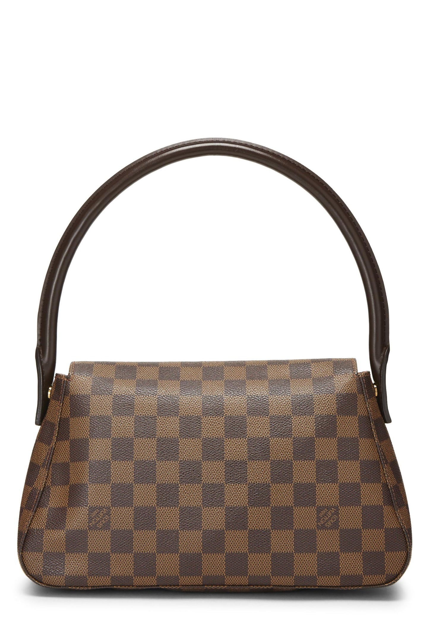 Louis Vuitton, Pre-Loved Damier Ebene Canvas Looping PM, Brown