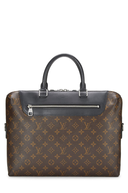 Louis Vuitton, Monogram Macassar Porte-Documents Jour pré-aimé, Marron