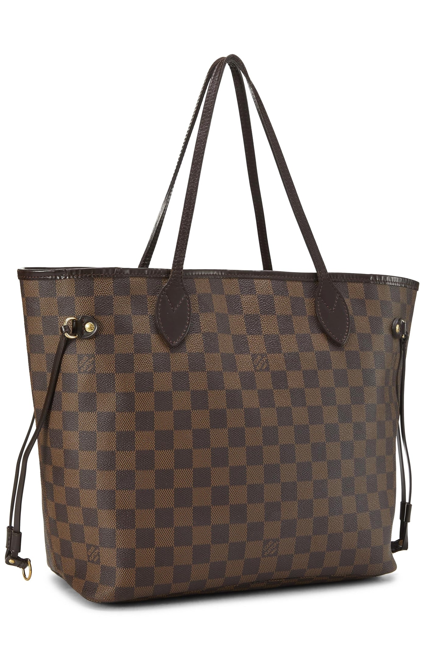 Louis Vuitton, Damier Ebene Neverfull MM d'occasion, marron