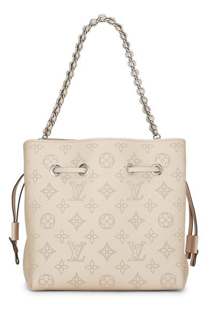 Louis Vuitton, sac seau Mahina Bella rose d'occasion, rose