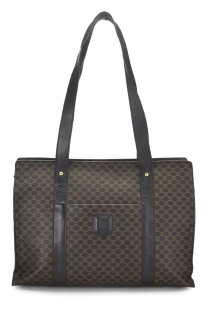 Céline, sac fourre-tout Macadam noir d'occasion, noir