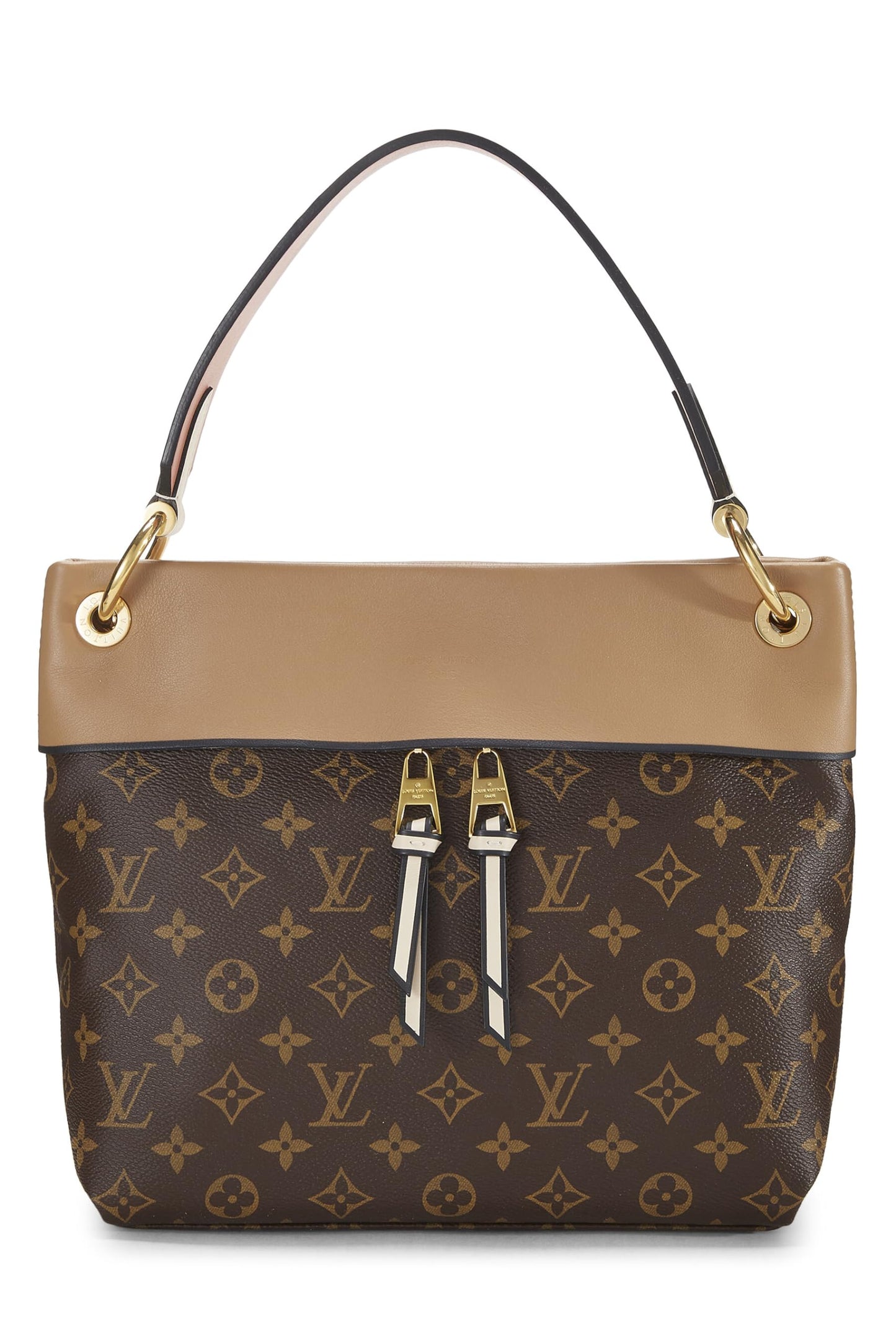 Louis Vuitton, Pre-Loved Beige Monogram Canvas Tuileries Besace, Beige