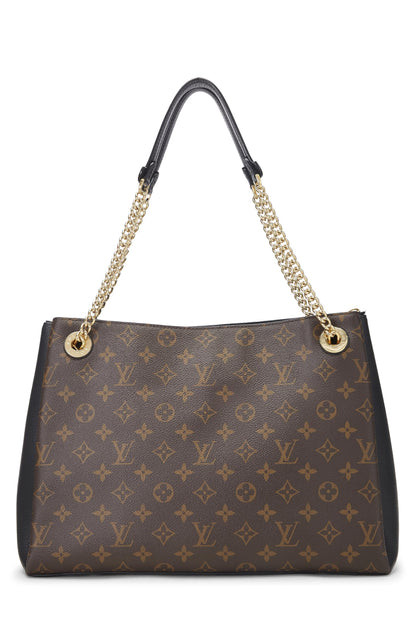 Louis Vuitton, Pre-Loved Black Monogram Surene MM, Black