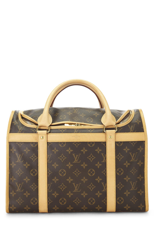 Louis Vuitton, Sac Chien 40 en toile Monogram d'occasion, marron