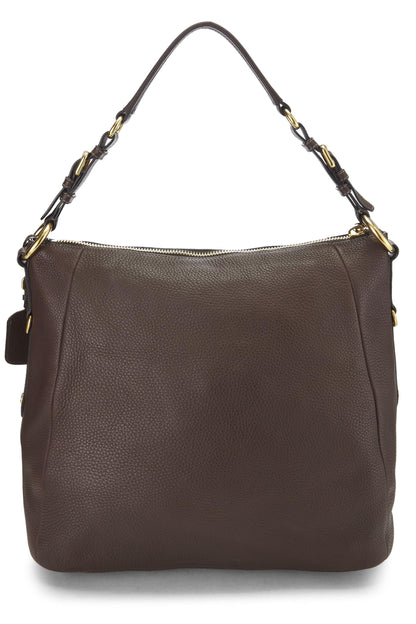 Prada, Vitello Daino Hobo marron pré-aimé, marron