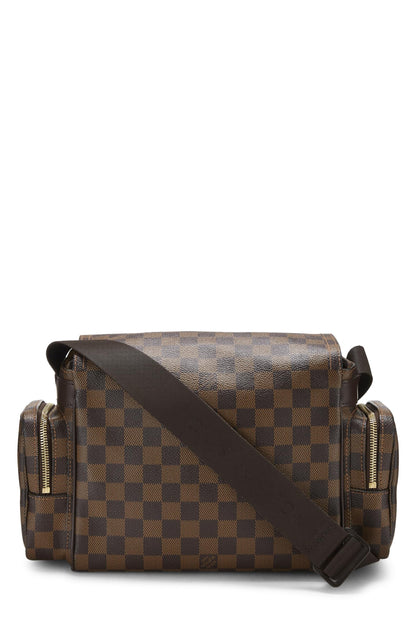 Louis Vuitton, Damier Ebene Messenger Melville pre-amado, Marrón