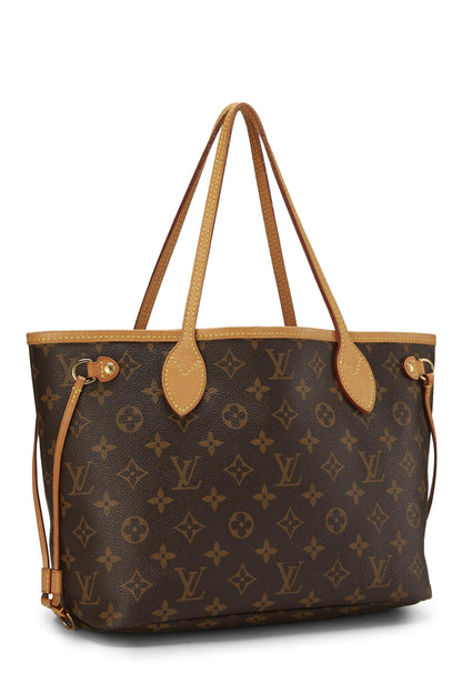 Louis Vuitton, Neo Neverfull PM en toile monogram rose d'occasion, rose