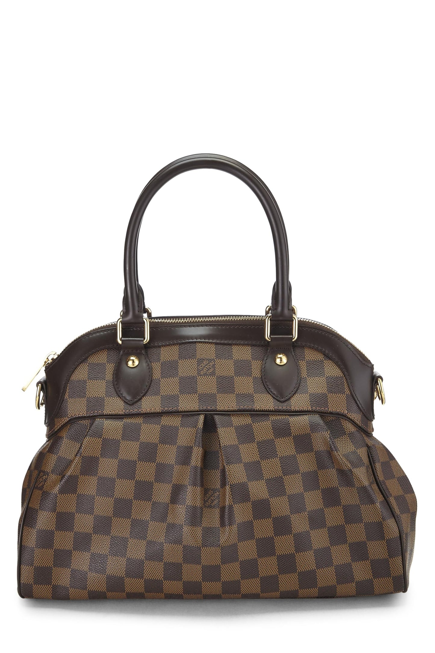 Louis Vuitton, Damier Ebene Trevi PM d'occasion, marron