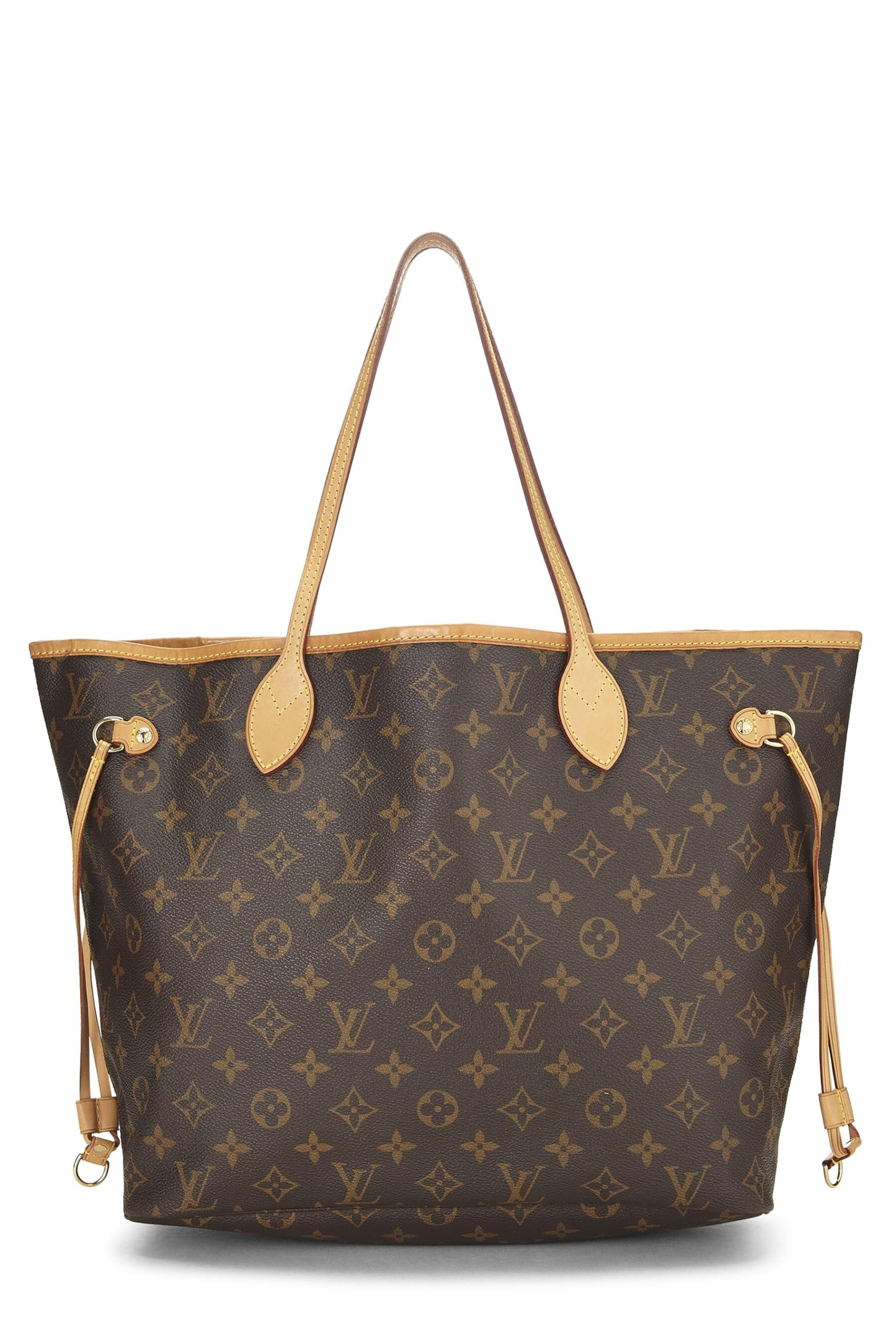 Louis Vuitton, Neverfull MM Pre-Loved de lona con monograma, Marrón