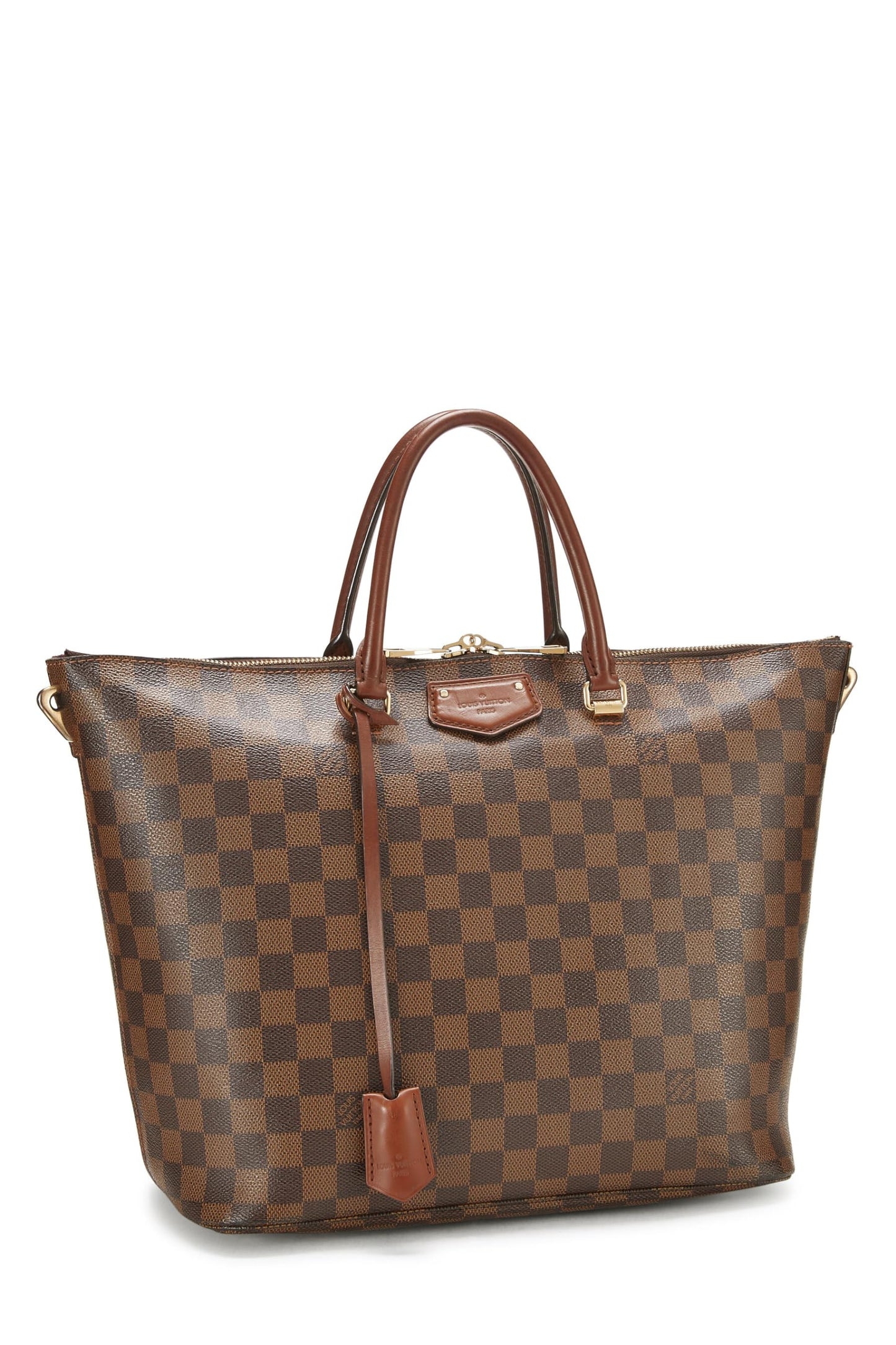 Louis Vuitton, Damier Ebene Belmont d'occasion, marron