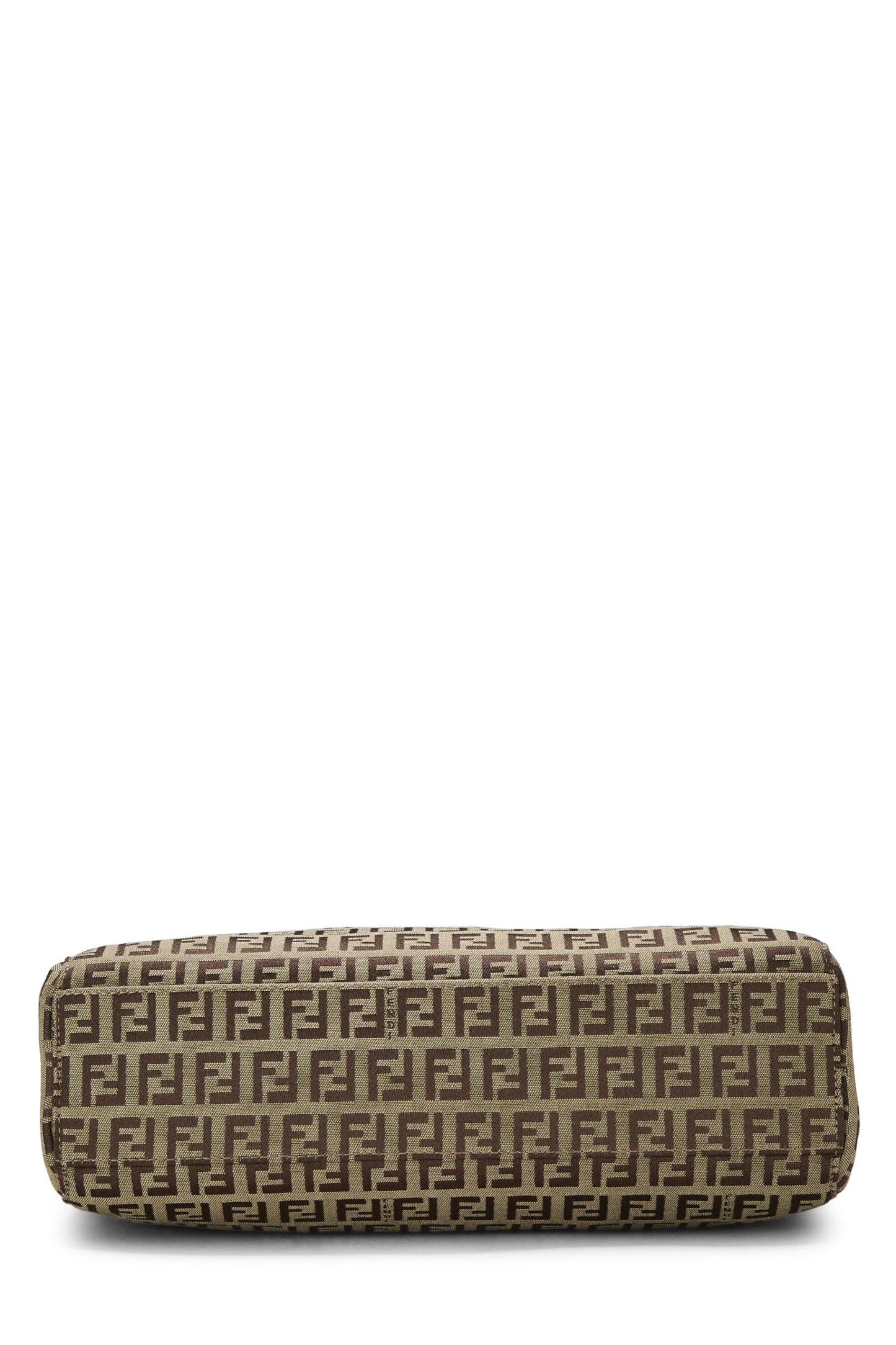 Fendi, sac fourre-tout en toile marron Zucchino, petit modèle, d'occasion, marron