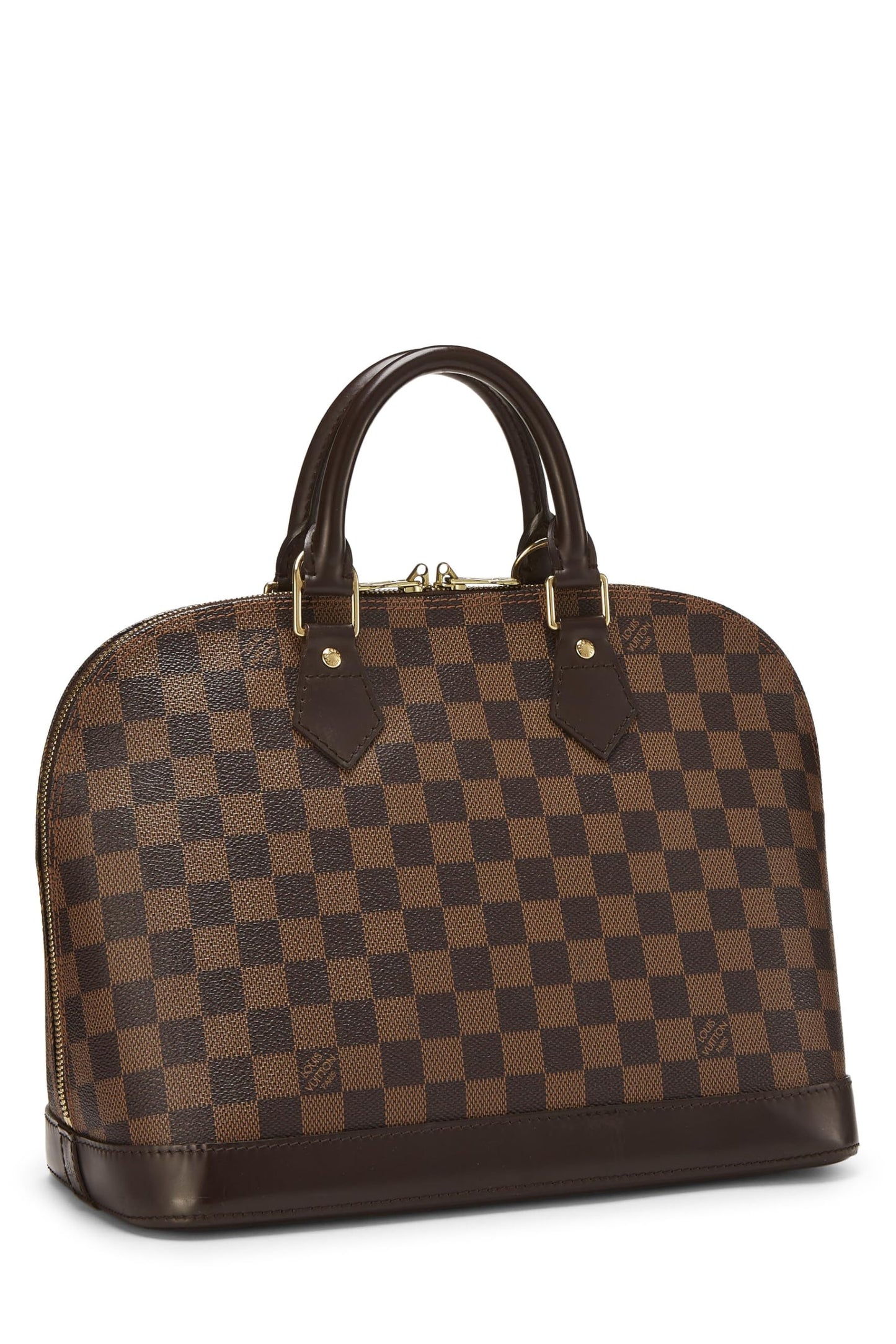 Louis Vuitton, Pre-Loved Damier Ebene Alma PM, Brown