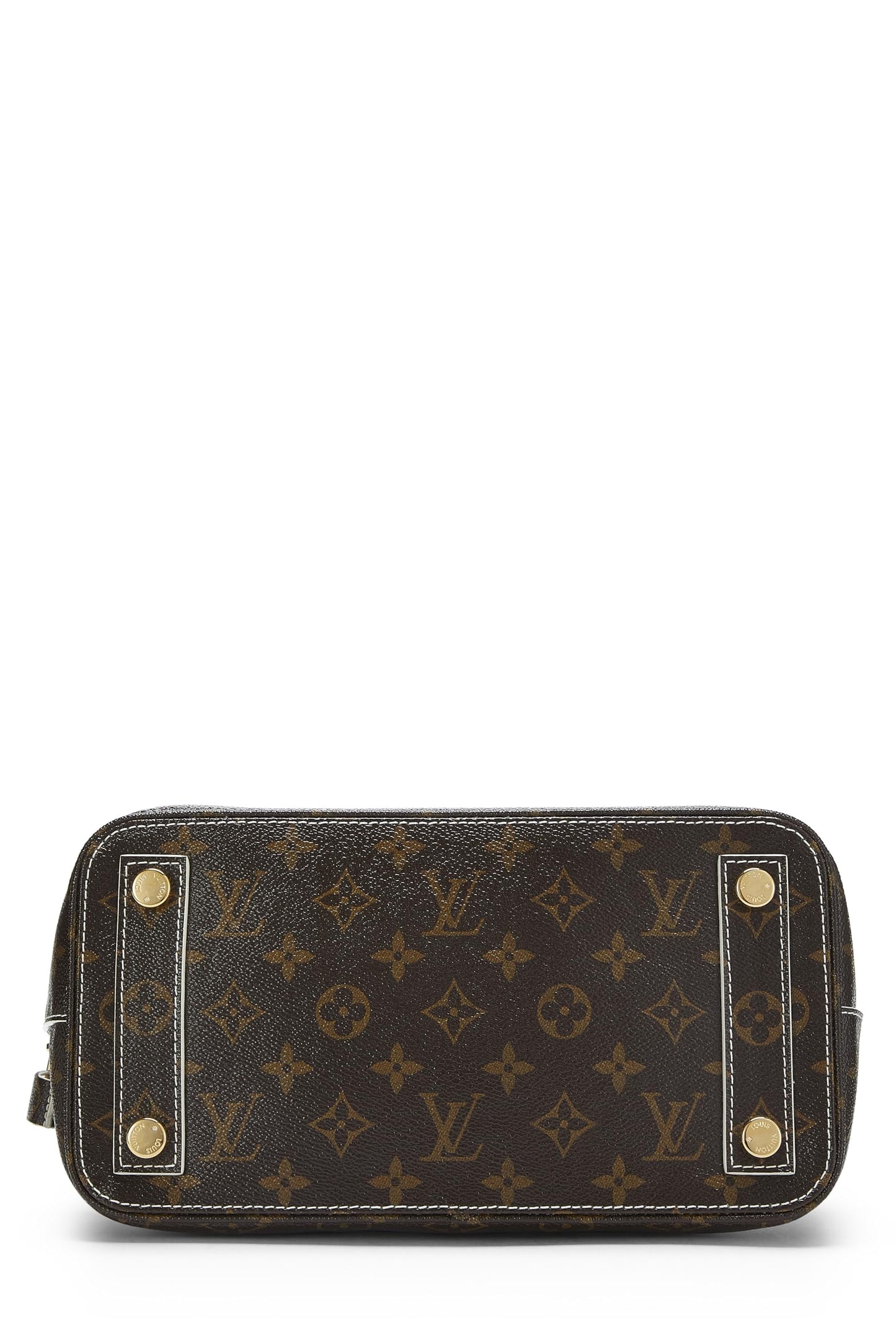 Louis Vuitton, Pre-Loved Monogram Canvas Fetish Lockit, Brown