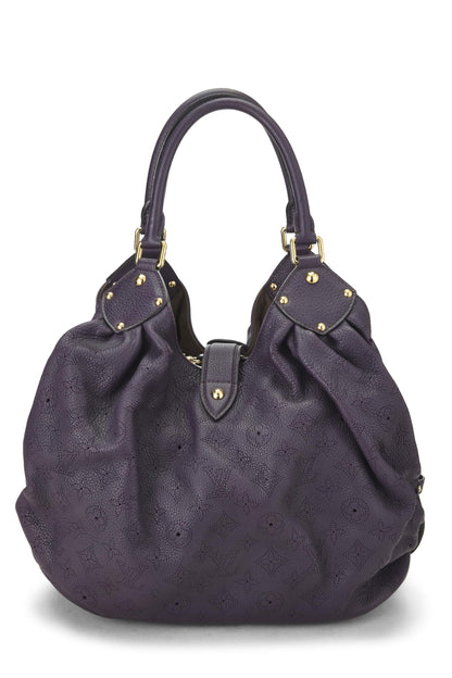 Louis Vuitton, Pre-Loved Purple Monogram Mahina Large, Purple