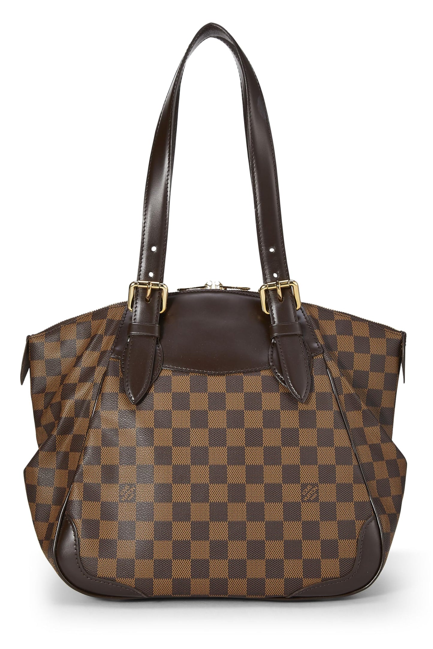 Louis Vuitton, Pre-Loved Damier Ebene Verona MM, Marrón